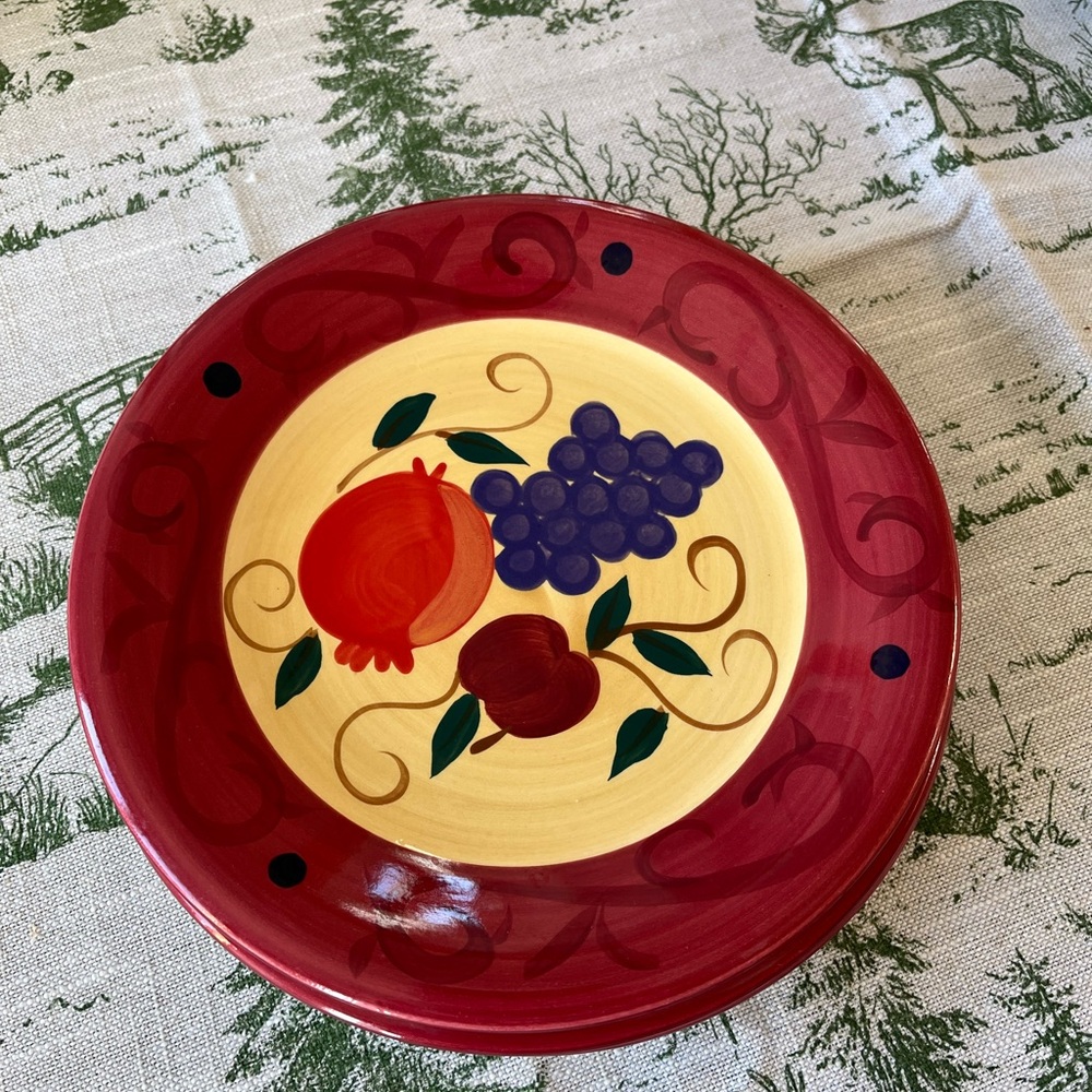 Living Art Granada Set of 3 Small Plates
